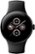 Angle Zoom. Google - Pixel Watch 2 Matte Black Smartwatch with Obsidian Active Band LTE - Matte Black.