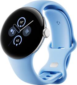 Google Pixel Watch 2 Polished Silver Smartwatch with Bay Google Pixel Watch 2 Polished Silver Smartwatch with Bay
