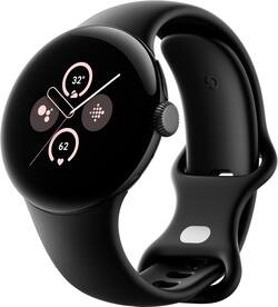 Google Pixel Watch 2 Matte Black Smartwatch with Obsidian Active Google Pixel Watch 2 Matte Black Smartwatch with Obsidian Active