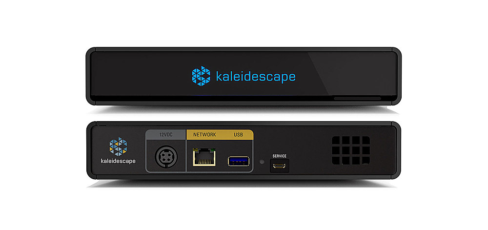 Back View: Kaleidescape - Terra Prime 8TB SSD Movie Server - Black