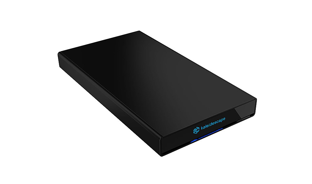 Angle View: Kaleidescape - Terra Prime 8TB SSD Movie Server - Black