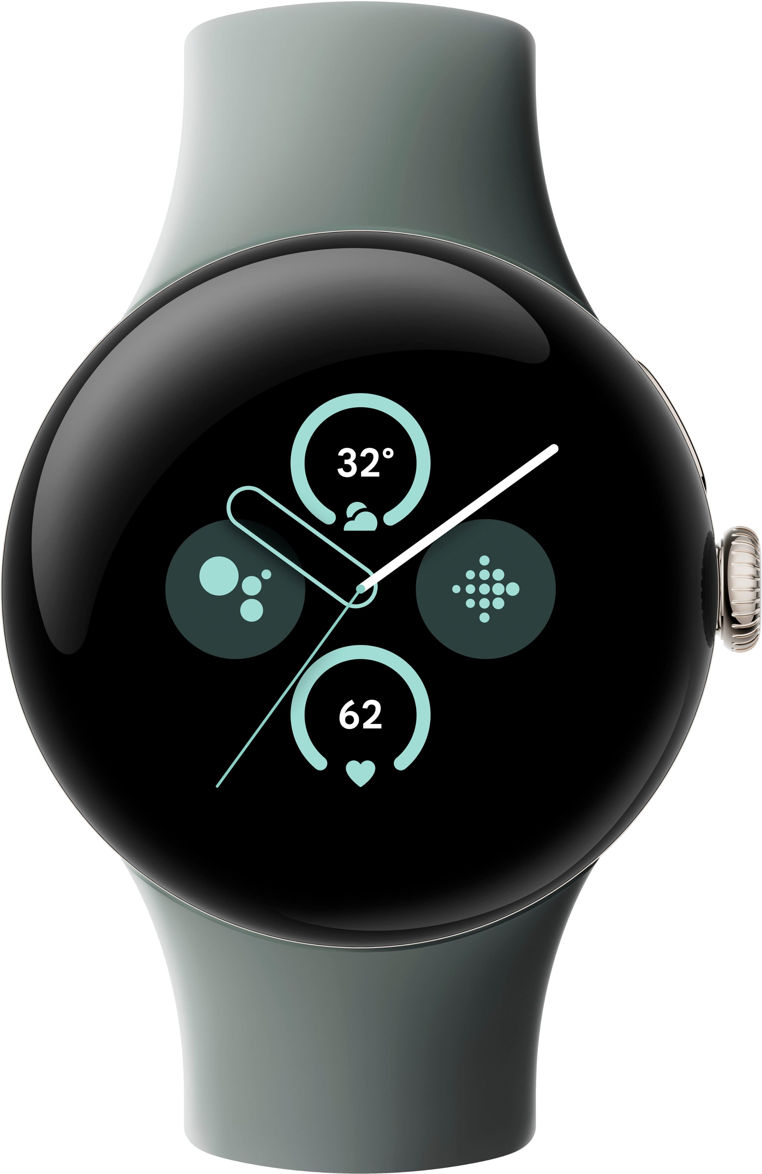 Google PIXEL WATCH BT WI-FI POLISHED SI… - 携帯電話