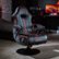 Angle Zoom. X Rocker - Torque Bluetooth Audio Pedestal Gaming Chair with Subwoofer and Vibration - Black.