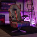 Left Zoom. X Rocker - Torque Bluetooth Audio Pedestal Gaming Chair with Subwoofer and Vibration - Black.