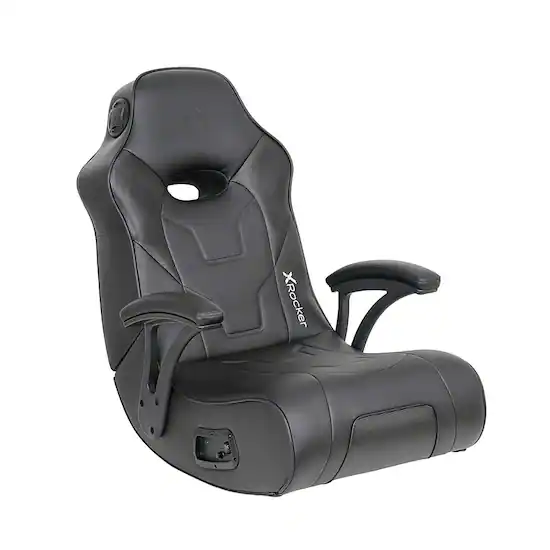 X Rocker G Force Audio Floor Rocker Gaming Chair Black 5113601 Best Buy