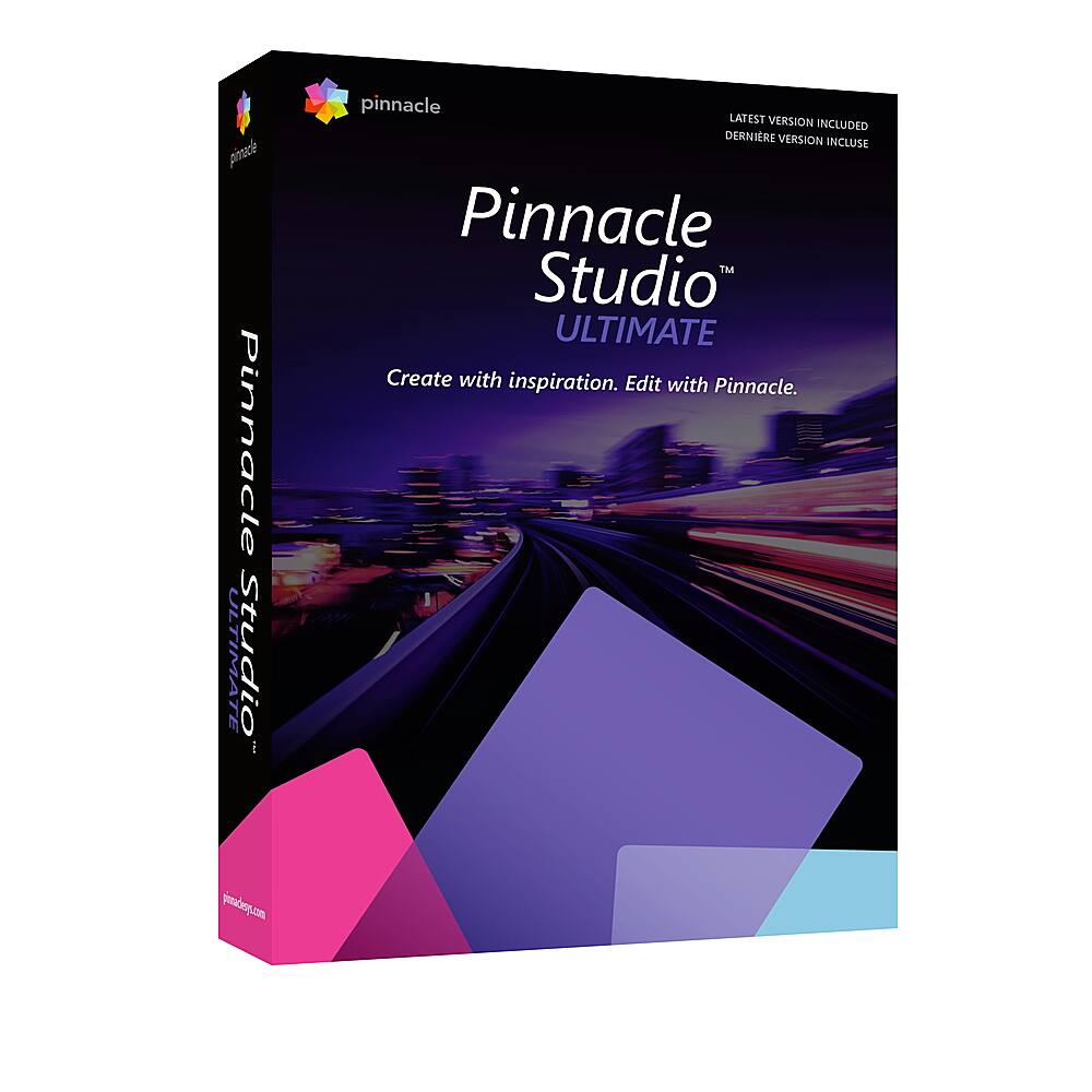 Pinnacle Studio ULTIMATE: Create with inspiration. Edit with Pinnacle. pinnacle.com