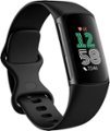 Angle Zoom. Fitbit - Charge 6 Advanced Fitness & Health Tracker - Obsidian.