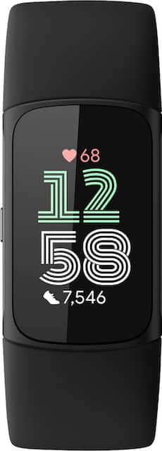 Fitbit Charge 6 Advanced Fitness Health Tracker Obsidian GA05183