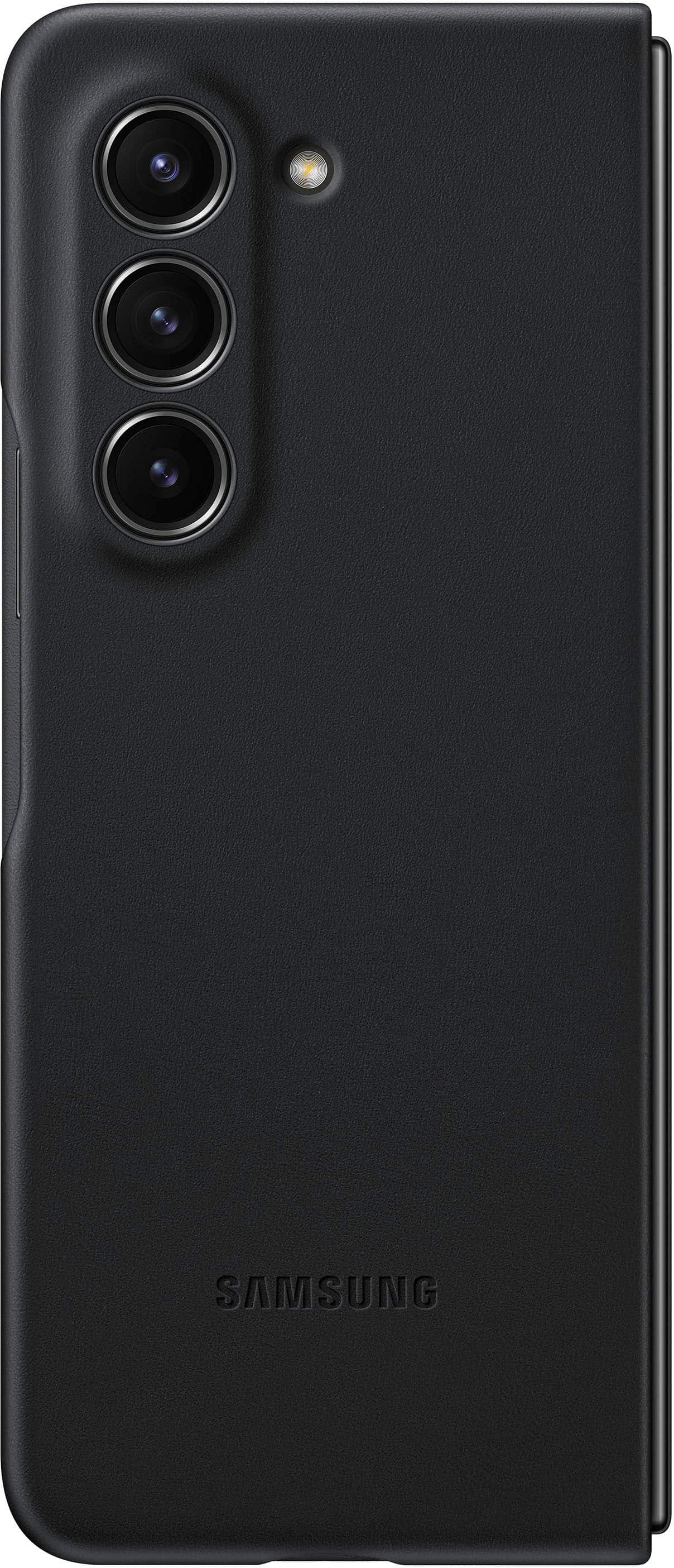 Alt View 13. Samsung - Galaxy Z Fold5 Eco-Leather Case - Graphite.