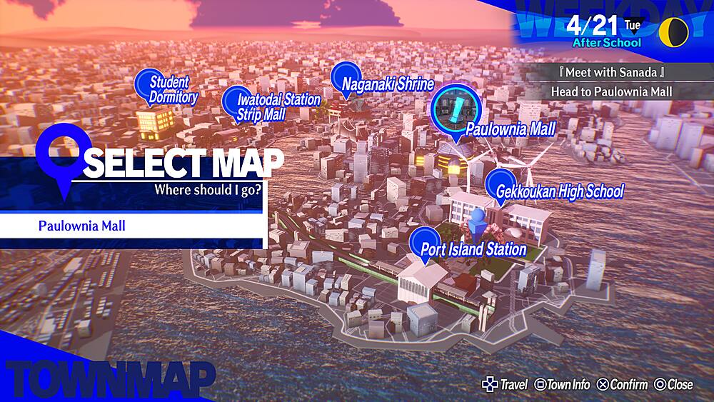 Angle. SEGA - Persona 3 Reload.