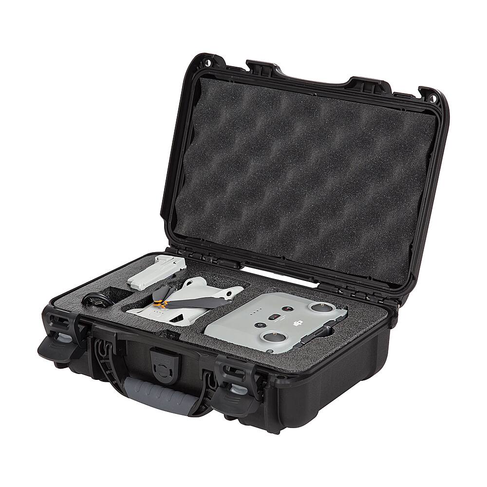 Alt View 17. NANUK - 909 Protective Hard Case with Insert for DJI Mini 3 Pro - Black.