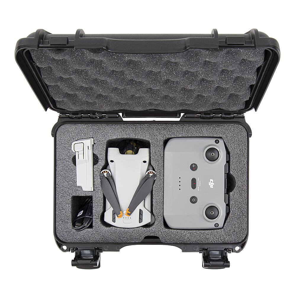 Alt View 18. NANUK - 909 Protective Hard Case with Insert for DJI Mini 3 Pro - Black.