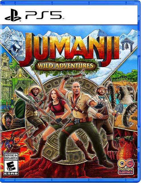 Front. Outright Games - Jumanji: Wild Adventures.