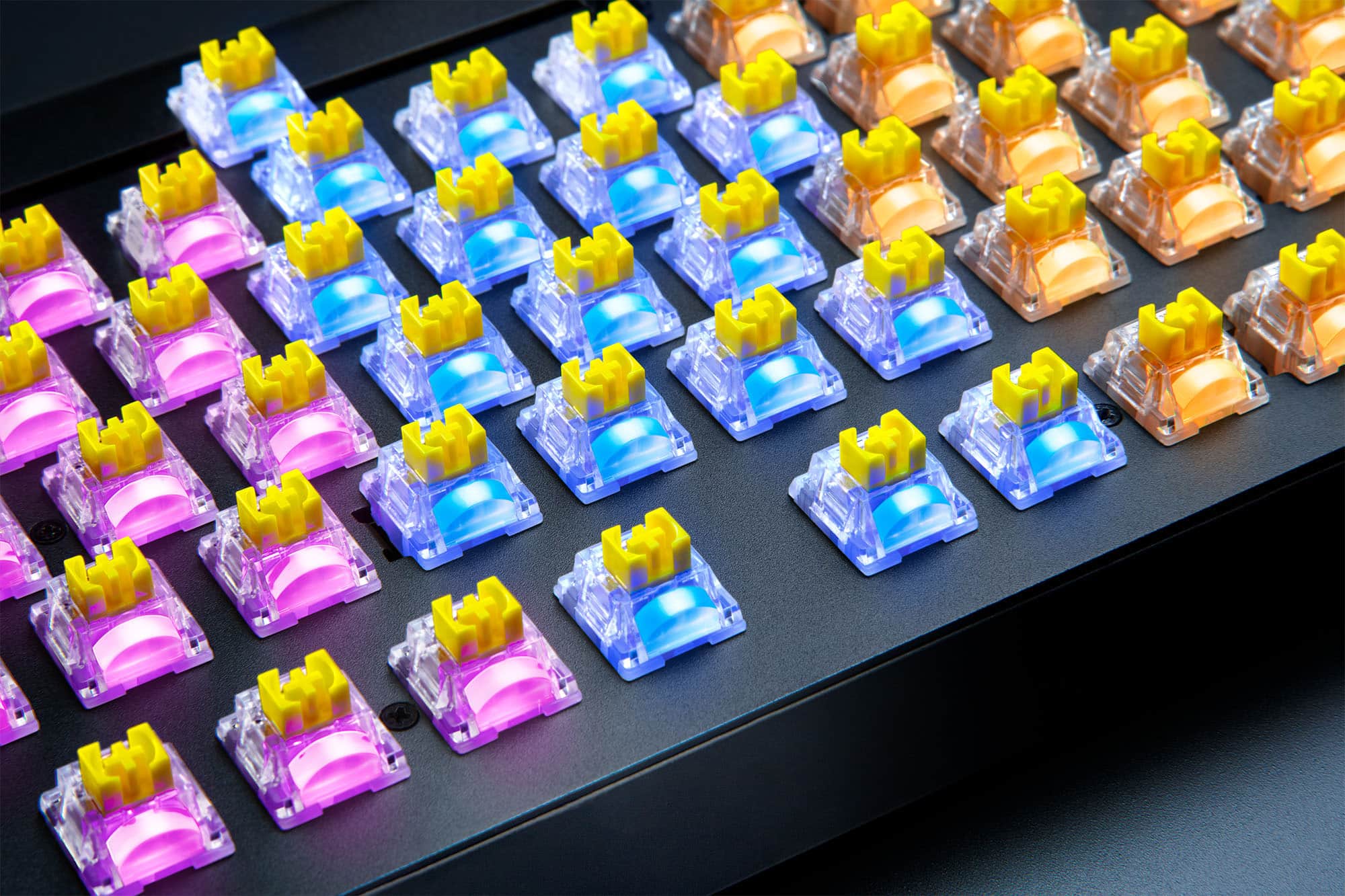 Alt View 17. Razer - Mechanical Keyboard Switches (36x) - Yellow.