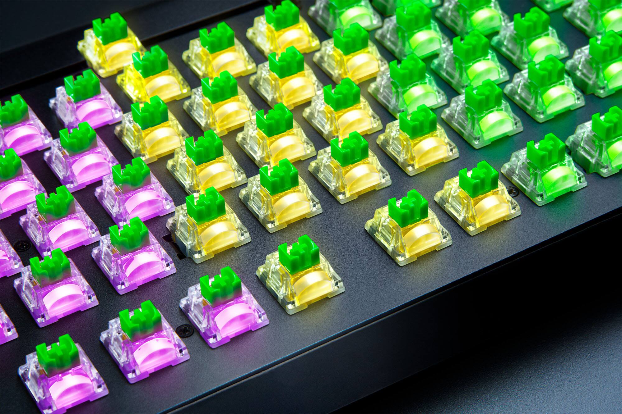 Alt View 17. Razer - Mechanical Switches 36 Pack Clicky Switch - Green.