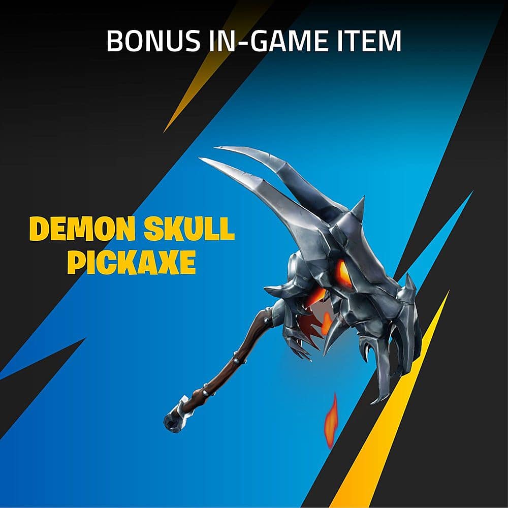 Bonus in-game item: Demon Skull Pickaxe.