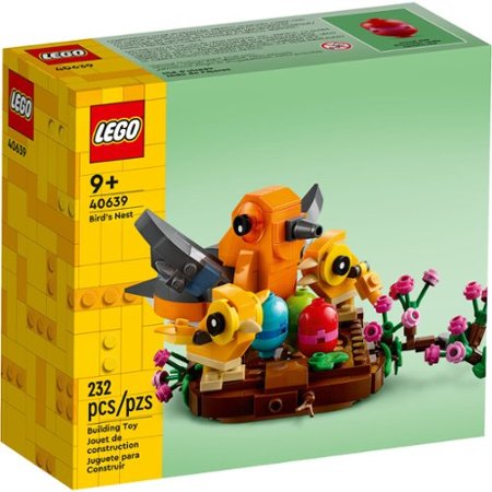 LEGO - Bird’s Nest Building Toy Kit, Easter Basket Idea, 40639