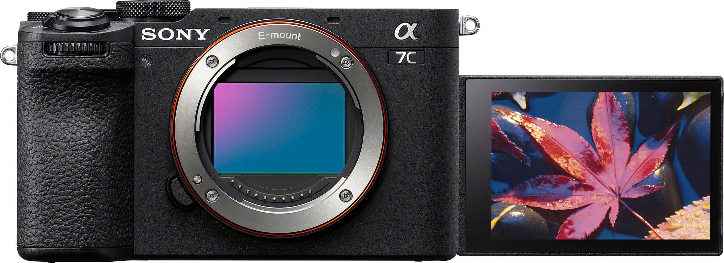Angle. Sony - Alpha 7C II Full frame Mirrorless Interchangeable Lens Camera (Body Only) - Black.