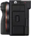 Left. Sony - Alpha 7C II Full frame Mirrorless Interchangeable Lens Camera (Body Only) - Black.