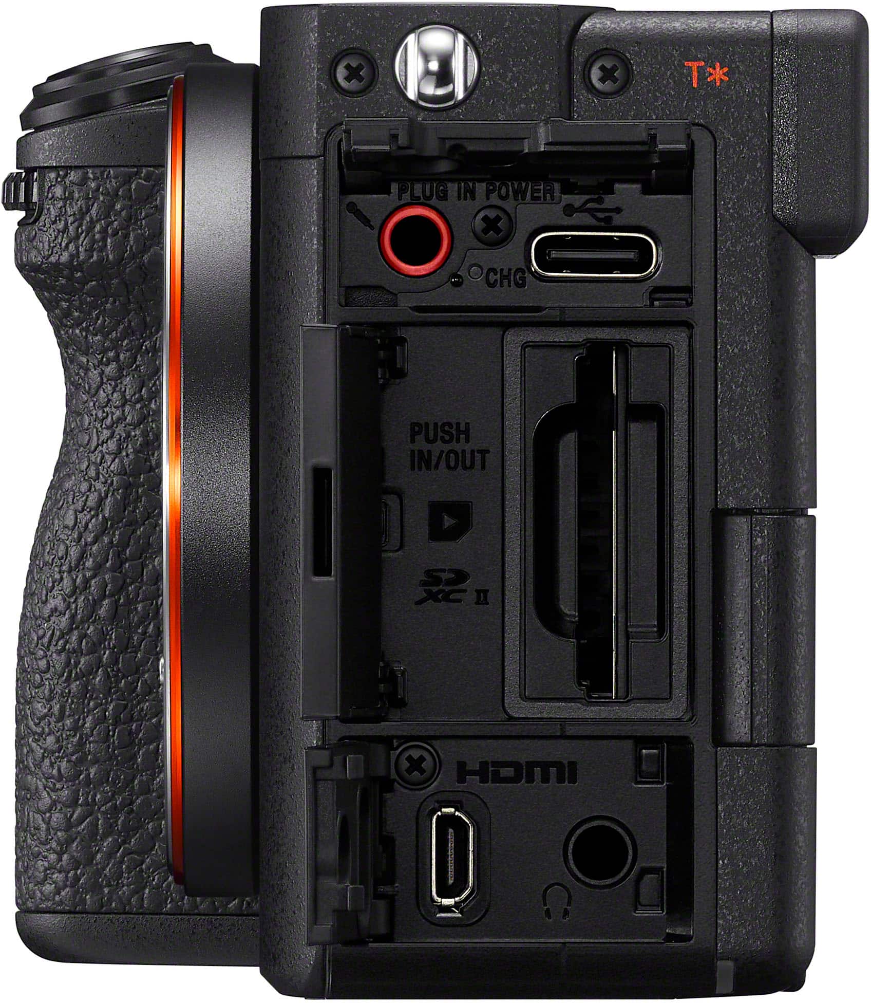 Alt View 2. Sony - Alpha 7C II Full frame Mirrorless Interchangeable Lens Camera (Body Only) - Black.
