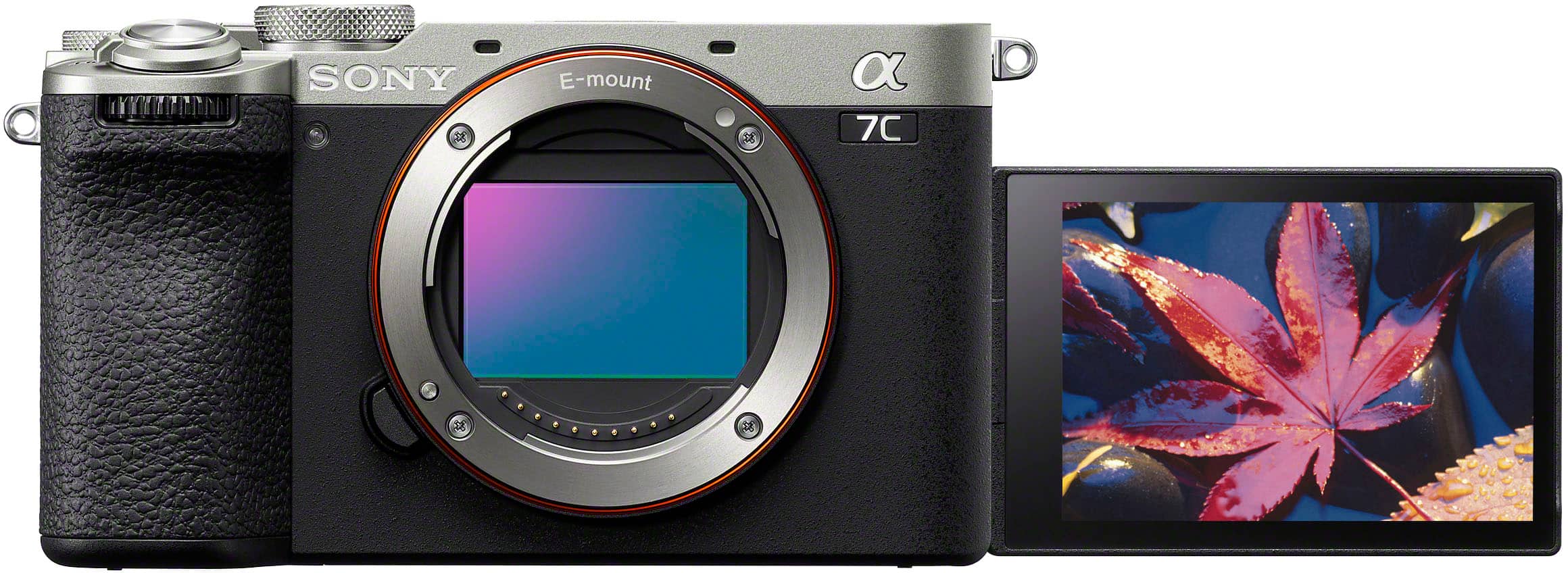 Angle. Sony - Alpha 7C II Full frame Mirrorless Interchangeable Lens Camera (Body Only) - Silver.