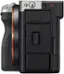 Left. Sony - Alpha 7C II Full frame Mirrorless Interchangeable Lens Camera (Body Only) - Silver.