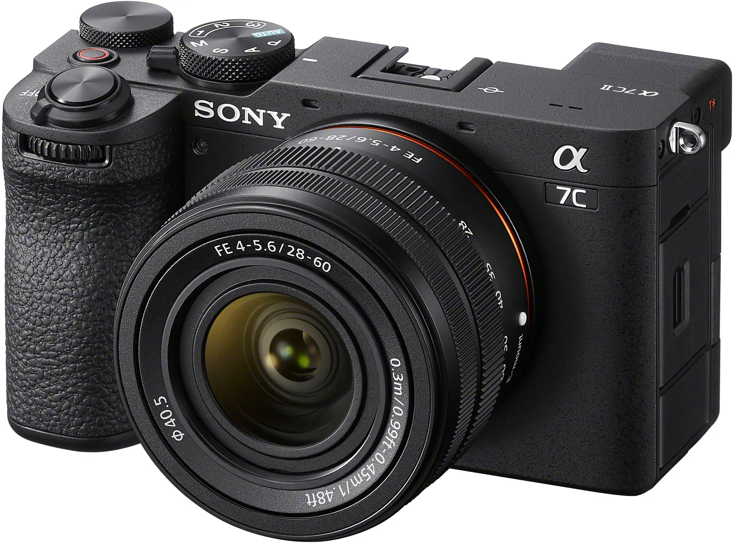 Sony - Alpha 7C II Full frame Mirrorless Interchangeable Lens Camera with SEL2860 Lens - Black