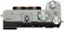 Top. Sony - Alpha 7CR Full frame Mirrorless Interchangeable Lens Camera (Body Only) - Silver.
