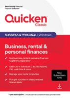Quicken Classic Business and Personal  for New Subscribers, 1-Year Subscription - Windows, Android, Apple iOS [Digital] - Front_Zoom