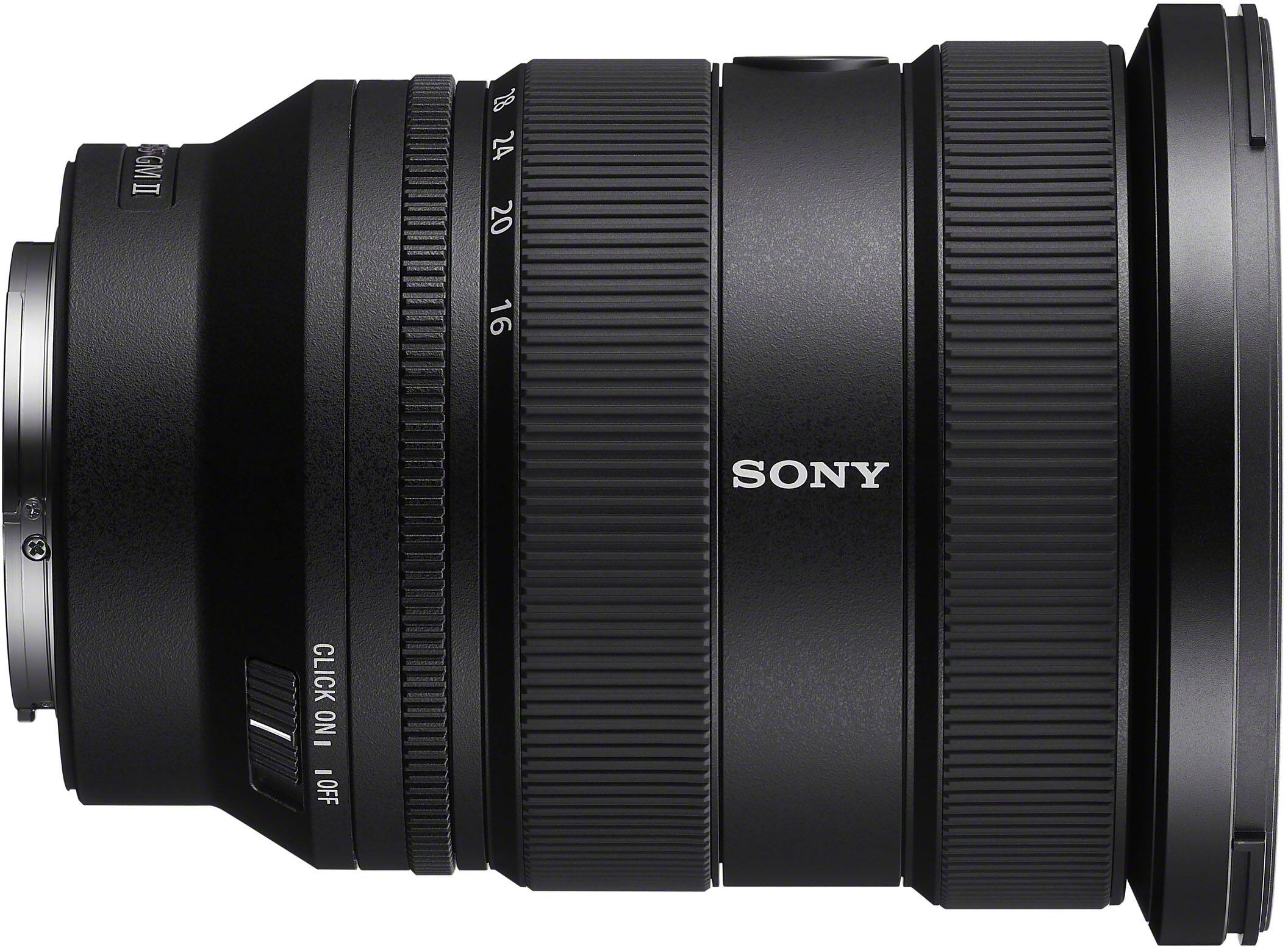 Alt View 1. Sony - FE 16-35mm F2.8 GM II Full-frame Large-aperture Standard Zoom G Master Lens E-mount for Sony Alpha Cameras - Black.