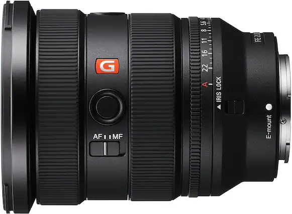 Left. Sony - FE 16-35mm F2.8 GM II Full-frame Large-aperture Standard Zoom G Master Lens E-mount for Sony Alpha Cameras - Black.