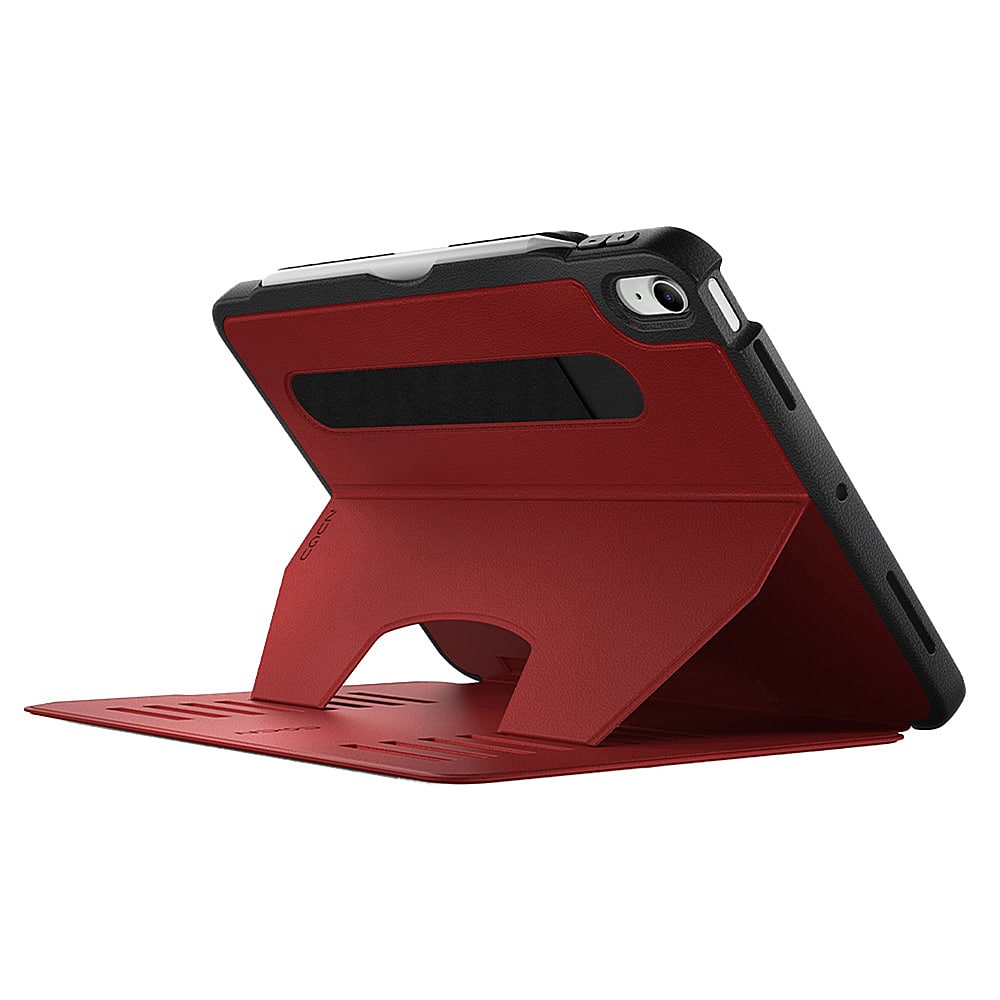 Alt View 12. ZUGU - Slim Protective Case for Apple iPad 10.9 Case (10th Generation, 2022) - Red.