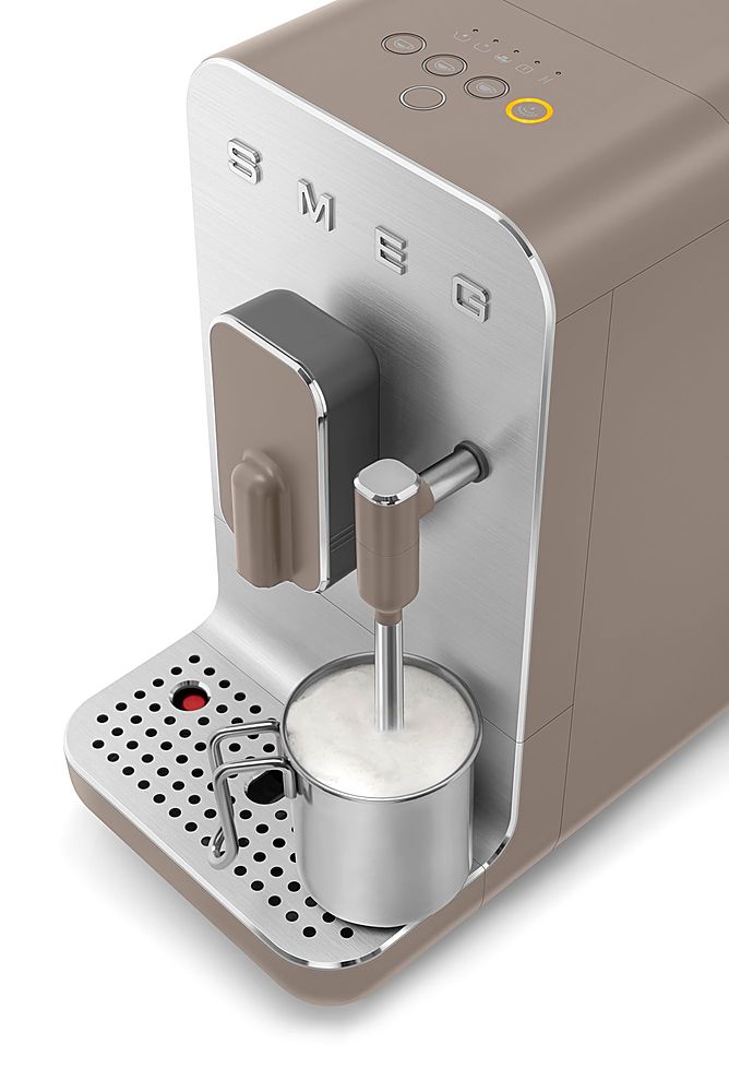 Smeg Fully Automatic Coffee Machine with Steamer - Taupe