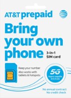 AT&T Prepaid SIM Kit - Multi - Front_Zoom