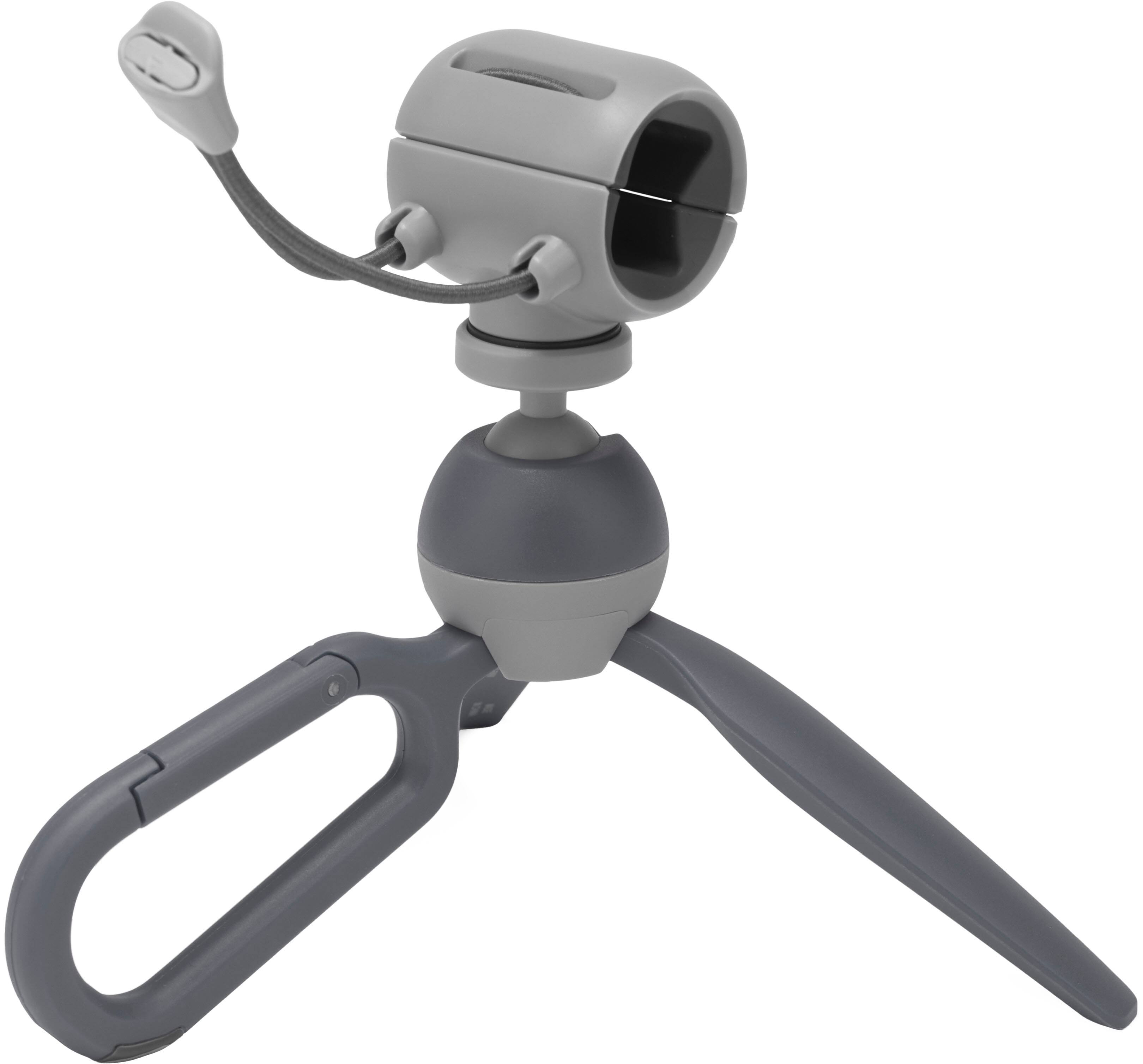 Left. JOBY - HandyPod Clip Tripod - Grey.