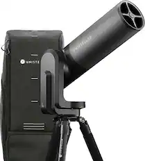 Angle. Unistellar - eQuinox 2 Smart Telescope with Backpack - Black.