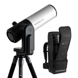 Unisteller - eVscope 2 Digital Telescope and Backpack - Smart, Compact, and User-Friendly Telescope - Black - Angle_Zoom