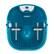 Alt View 12. Conair - HeatSense Foot and Pedicure Spa with Heated Bubble Massage - Blue.