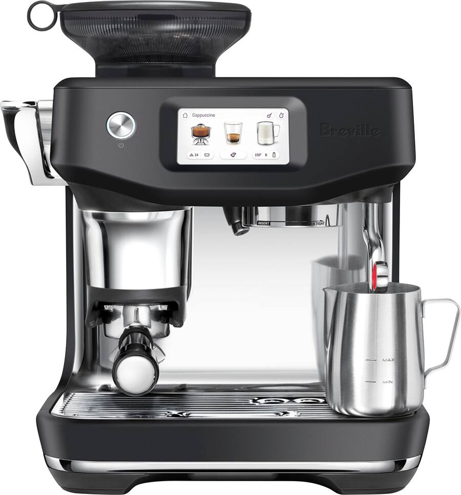 Breville Barista Touch Impress Espresso Machine Black Truffle