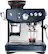 Angle. Breville - the Barista Express Impress Espresso Machine - Damson Blue.