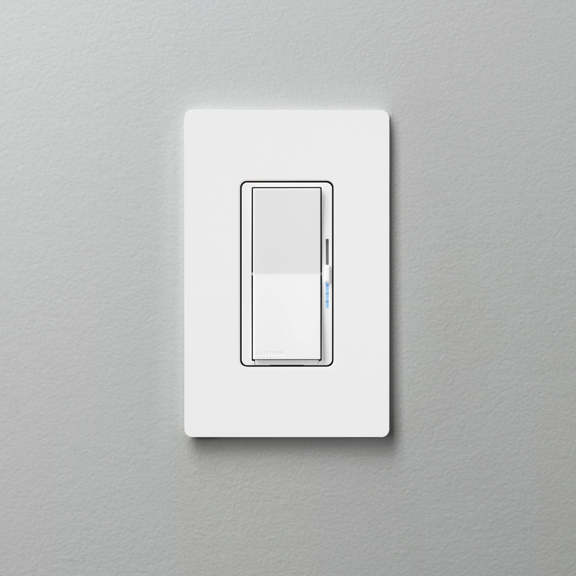 Alt View 11. Lutron - Diva 3-Way Smart Dimmer Switch Kit - White.