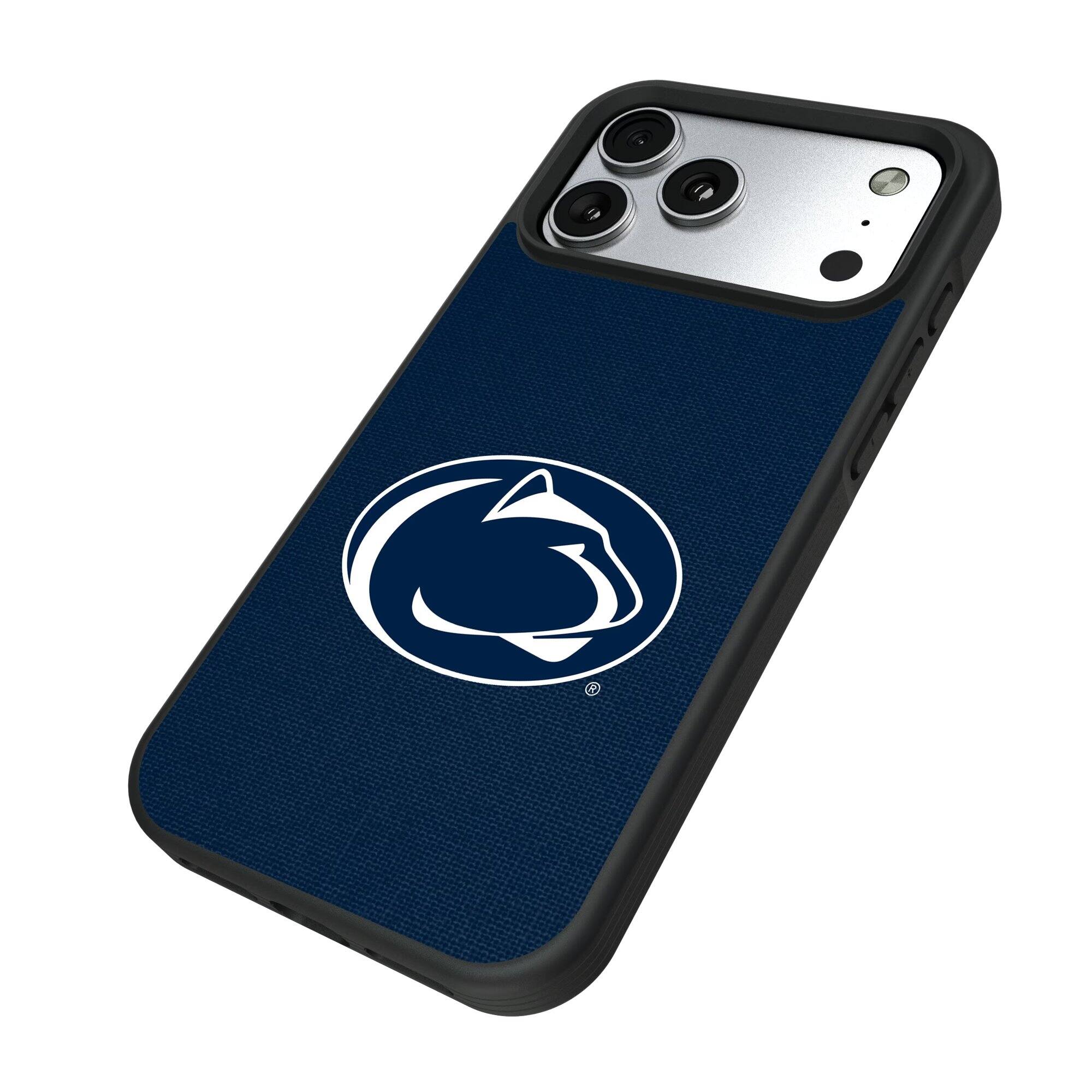Alt View 1. Keyscaper - Penn State Nittany Lions Bump Case with 8.2ft Drop Protection - 15 Pro Max - Multicolor.