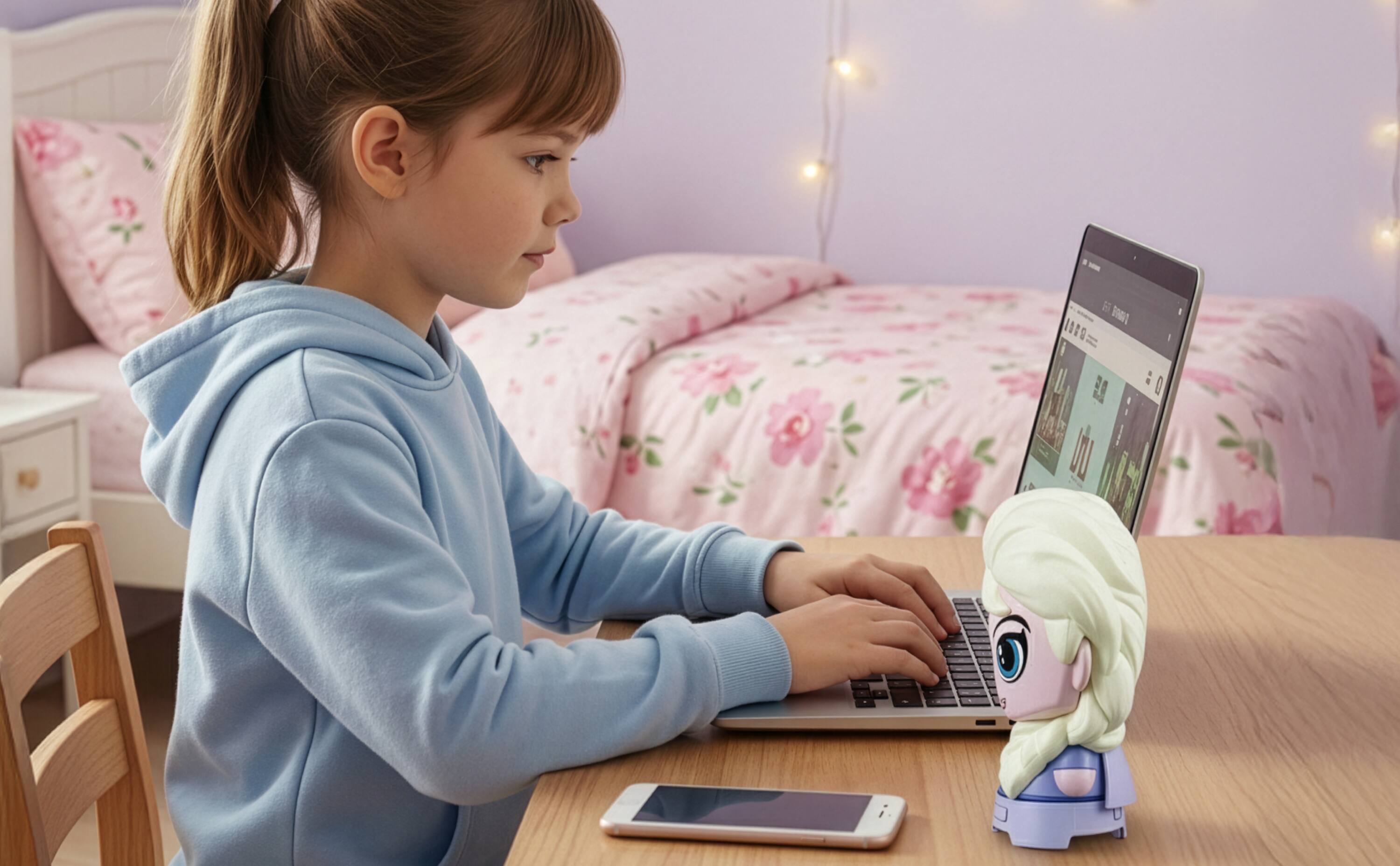 Angle. eKids - Frozen Elsa Bluetooth Speaker, Portable Wireless Speaker.