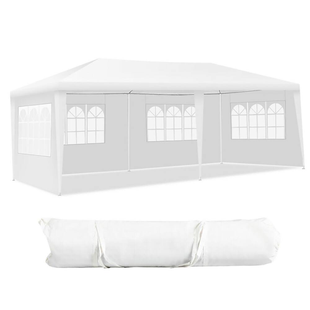 Left. Kadyn - 10 x 20 Feet Outdoor Party Wedding Canopy Tent with Removable Walls and Carry Bag, Outdoor Gazebo Party Tent Canopy Tent.