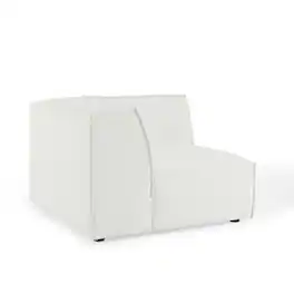 Restore Sectional Sofa Corner Chair by Modway - White