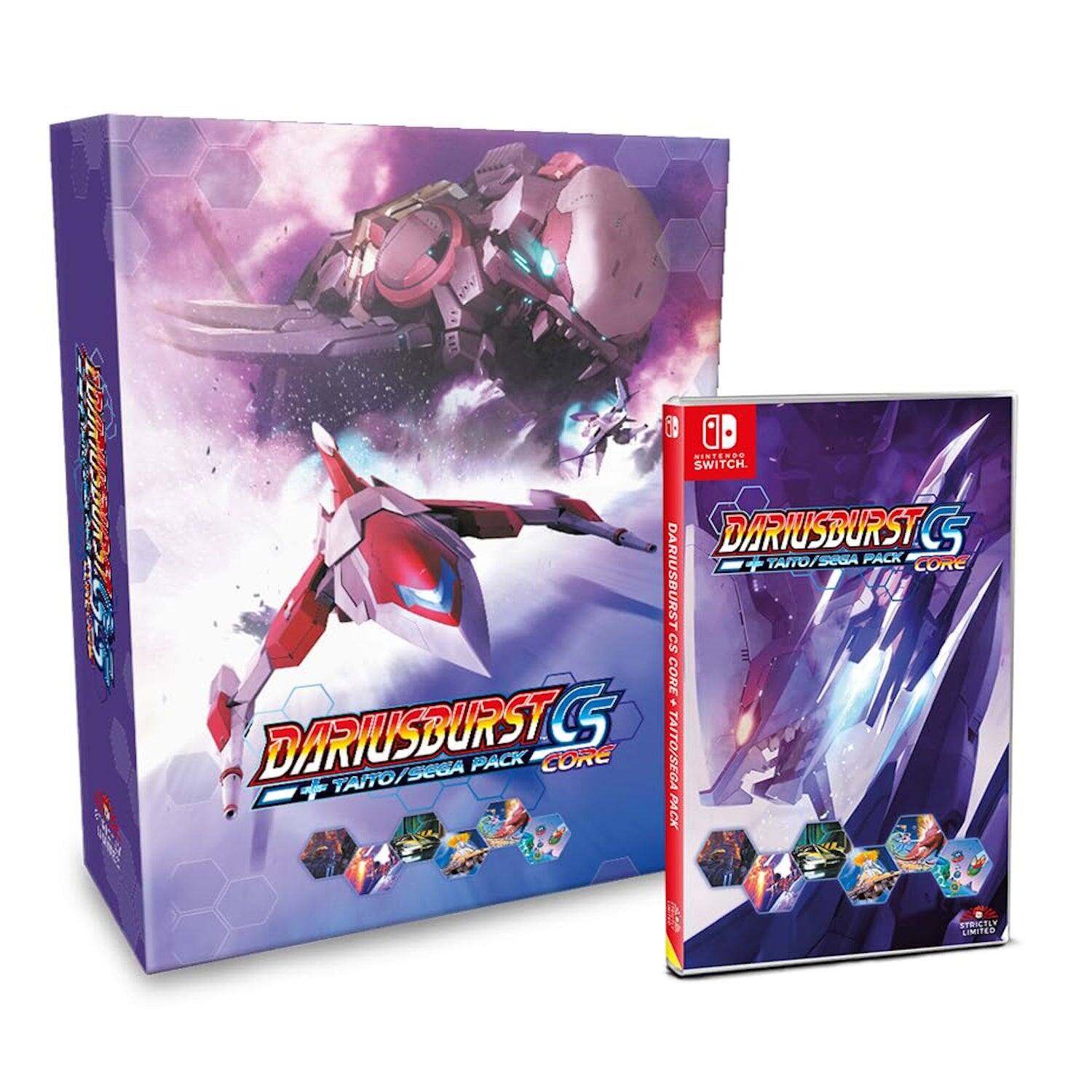 Dariusburst CS + Taito/SEGA Pack Core  
Dariusburst G Taito/SEGA  
SEGA Pack Core  
Taito/SEGA + Pack Strict Limited