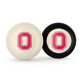 Imperial - Ohio State Buckeyes Logo Cue Ball & 8 Ball Combo Set - White