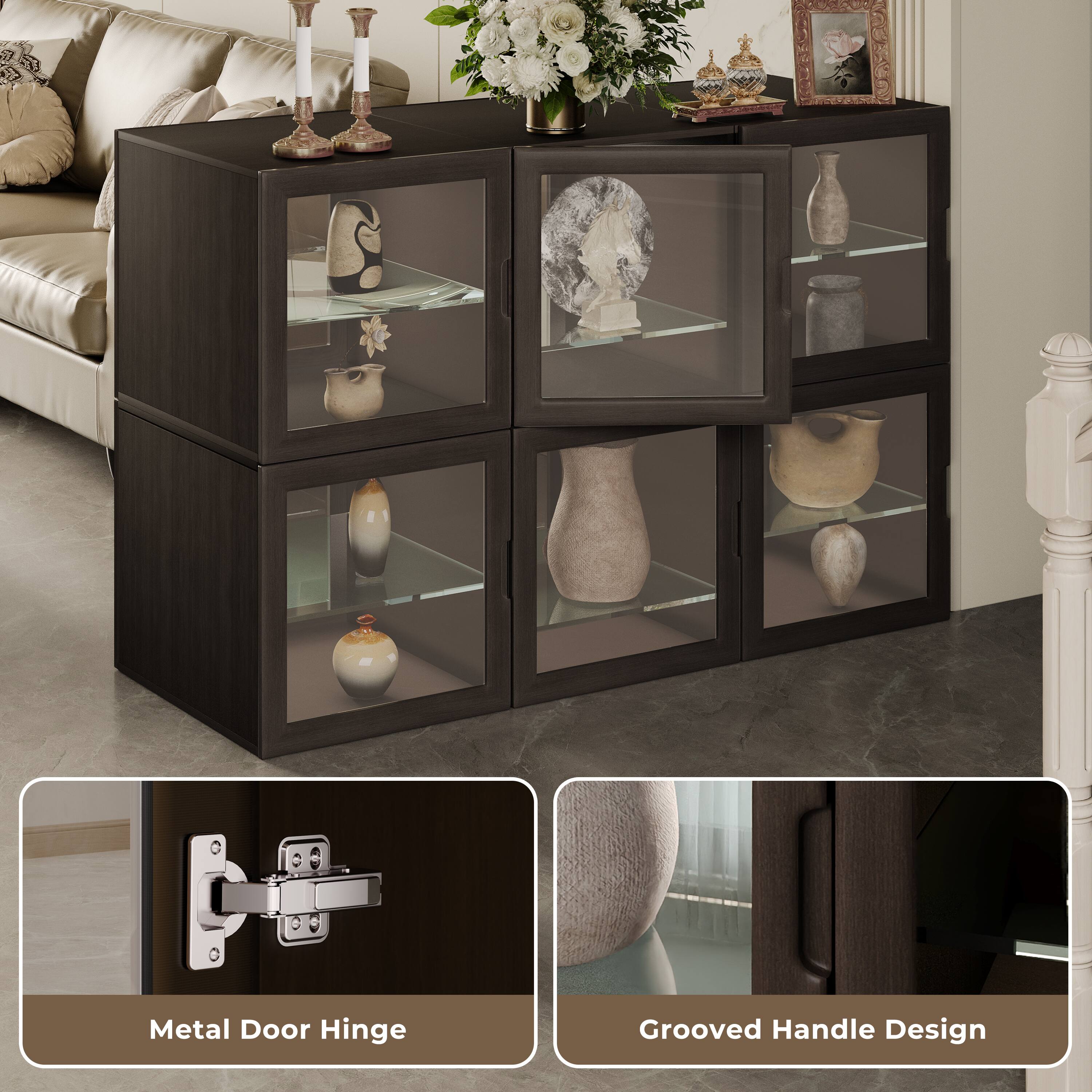 Metal Door Hinge  
Grooved Handle Design