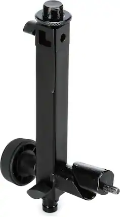 Front. On Stage Stands - OnStage KSA7575+ u-Mount Mic Attachment Bar for Keyboard Stands - "NA".