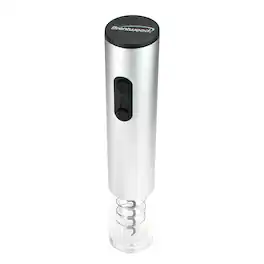 Brentwood - Portable Electric Wine Bottle Opener - Silver
